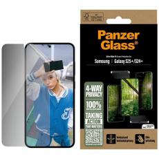 PanzerGlass - PanzerGlass Galaxy S25 Plus Härdat Glas Skärmskydd Privacy Eco Matrix