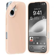 Mercury - Mercury iPhone 16 Mobilskal Soft - Rosa Sand