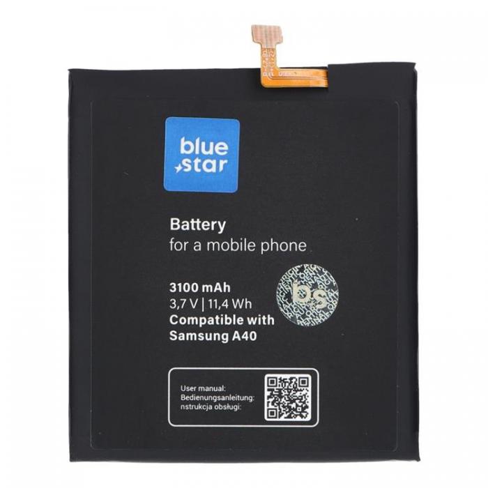 A-One Brand - Blue Star Samsung A40 Batteri 3100 mAh PREMIUM