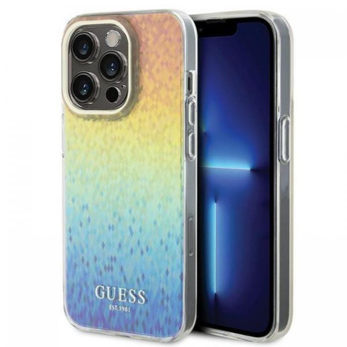 Guess - Guess iPhone 15 Pro Mobilskal IML Mirror Disco Iridescent