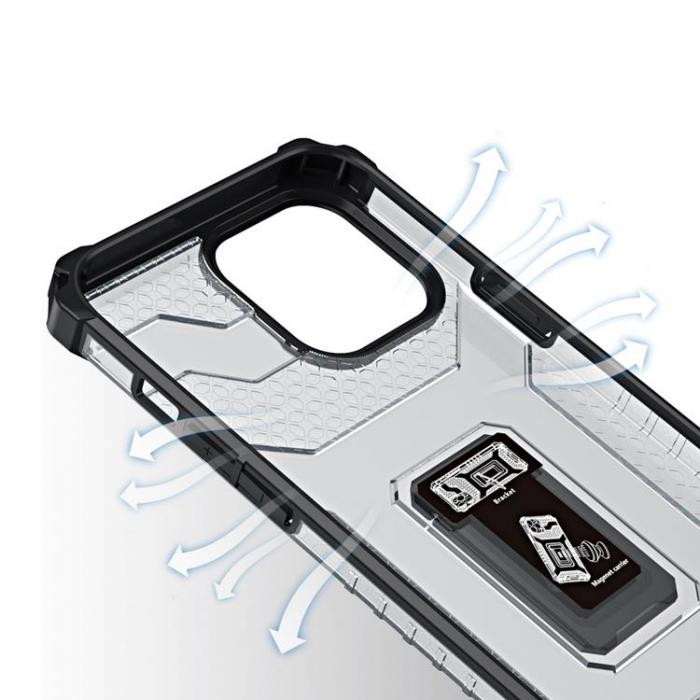 OEM - Crystal Ring Skal iPhone 13 Pro Max - Bl