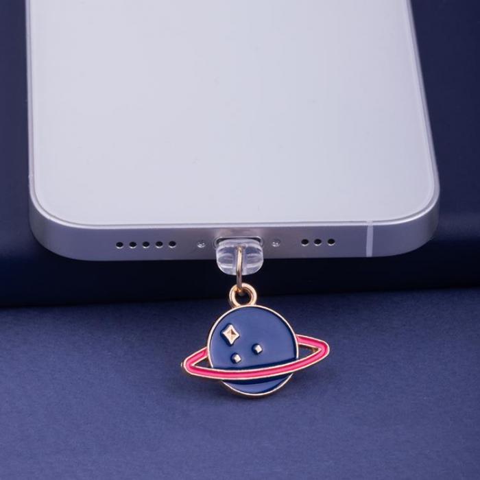 A-One Brand - Hngande Charms SPACE fr Mobil (USB-C)