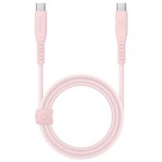 ENERGEA - Energea USB-C till USB-C Kabel 240W 5A 1.5m Snabbladdning - Rosa