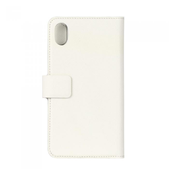 Onsala - ONSALA Mobilfodral Saffiano White iPhone XR