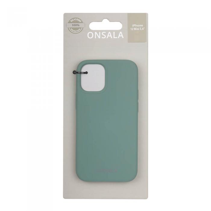 Onsala - Onsala Mobilskal Silikon Pine Green iPhone 12 Mini