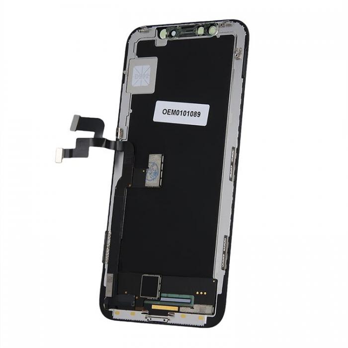 A-One Brand - iPhone X LCD Skrm med Pekskrm Service Pack ZY