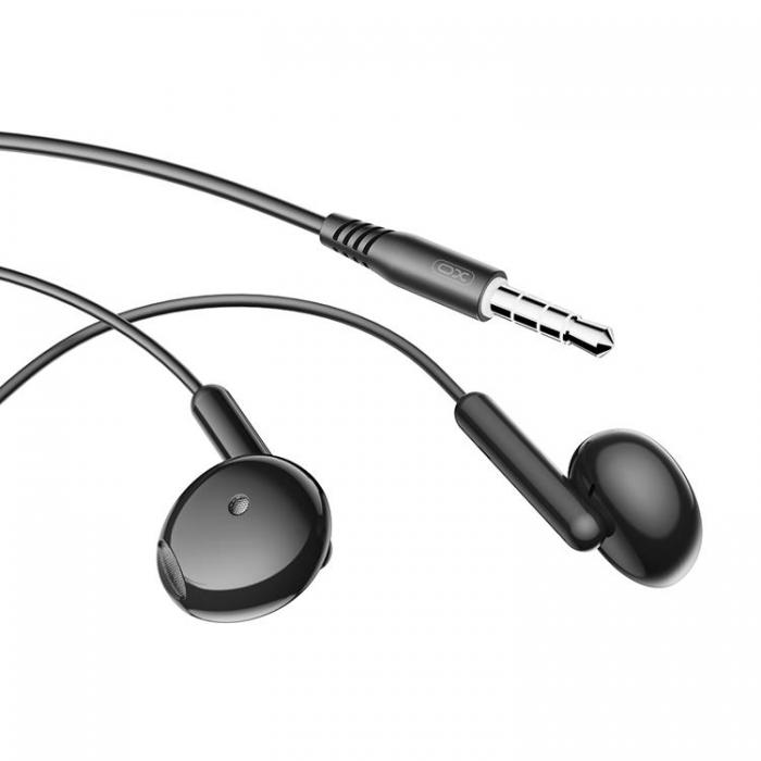 XO - XO In-Ear Hrlurar EP69 Trdbundna Uttag 3.5 mm - Svart