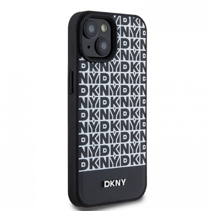 DKNY - DKNY iPhone 15/14/13 Mobilskal Magsafe Lder Printed Pattern