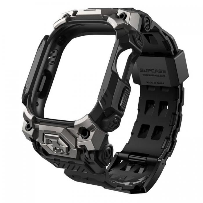 SupCase - SupCase Apple Watch Ultra 1/2 (49mm) Skal med Armband UB ORE - Svart