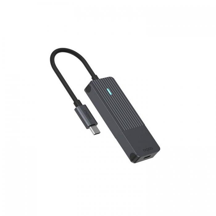 Rapoo - RAPOO UCH-4003 USB-C till USB-A & USB-C Hubb