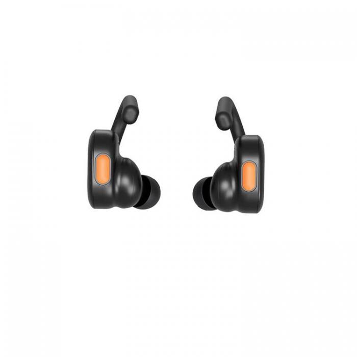 Skullcandy - SKULLCANDY Hrlurar Push Active True Wireless In-Ear - Svart / Orange