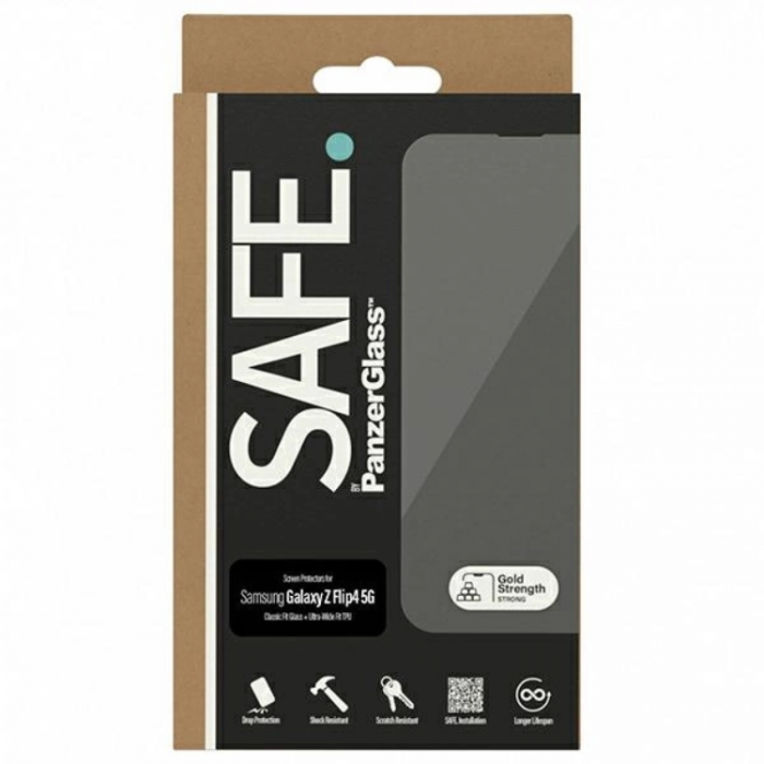 PanzerGlass - SAFE By PanzerGlass Galaxy Z Filp 4 Plastfilm Skrmskydd