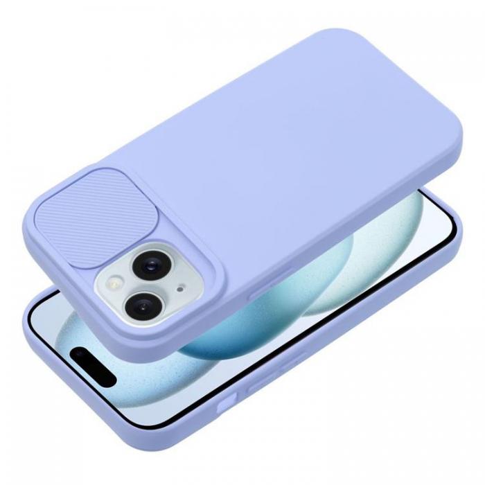 A-One Brand - iPhone 15 Plus Mobilskal Slide - Lavender