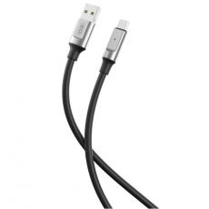 XO - XO USB Till MicroUSB 1m Kabel 6A NB251 - Svart