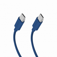 SBS - SBS USB-C - USB-C Kabel 1.5m 60W Braided - Blå