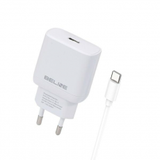 Beline - Beline Väggladdare USB-C Med USB-C Kabel (25W) - Vit