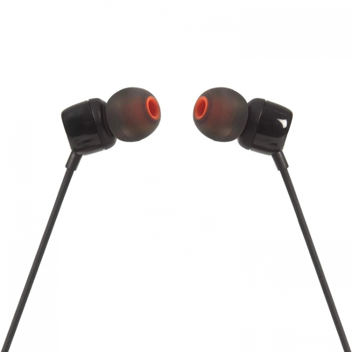 JBL - JBL Tune 110 In-Ear-Hrlurar med 3.5 mm Minijack - Svart