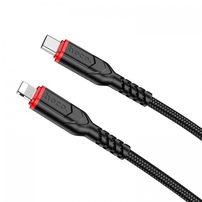 Hoco - Hoco USB-C till Lightning 27W 3m Kabel X59 - Svart