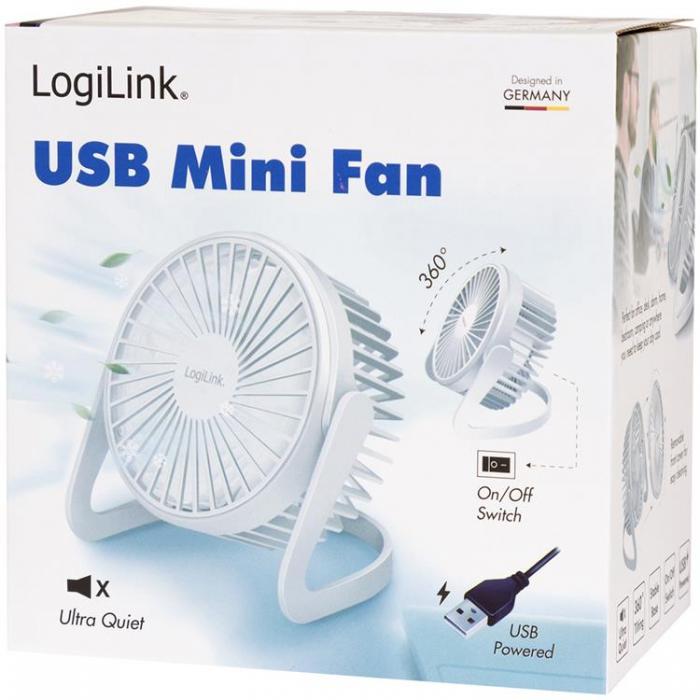 LogiLink - LogiLink USB-flkt 12,7 cm - Vit