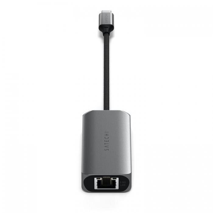 Satechi - Satechi 4-i-1 USB-C-Hubb med 25 gigabit Ethernet - Rymdgr