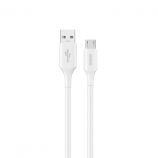 Dudao - Dudao L2SM USB-A till micro-USB Kabel 6A 1.2m - Vit