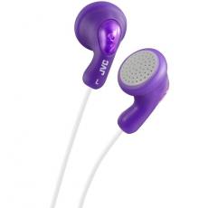 JVC - JVC Hörlurar F14 Gumy In-Ear Mic - Lila