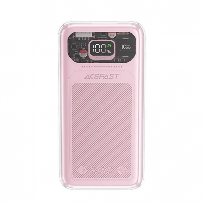 Acefast - Acefast Powerbank 10000mAh 30W Sparkling Series M1 - Rosa