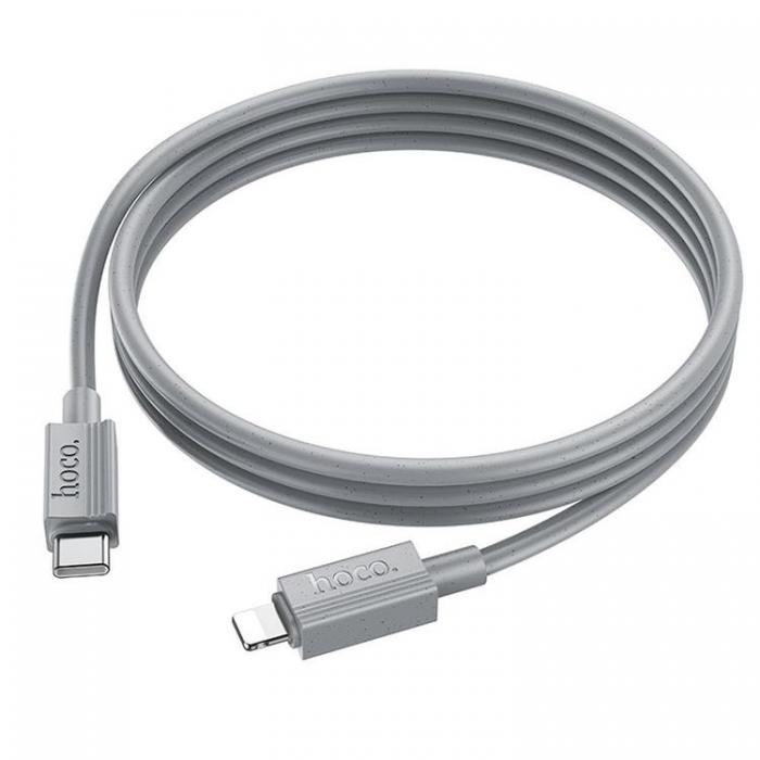 Hoco - Hoco USB-C Till Lightning 1m Kabel 27W X107 - Gr