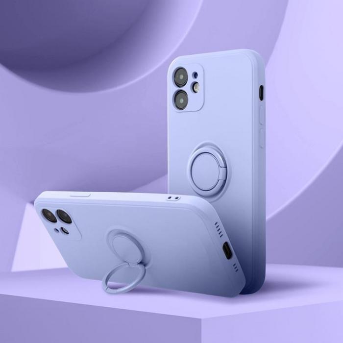 A-One Brand - Xiaomi Redmi Note 13 Pro Plus Mobilskal Silikon Ring - Violett