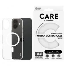 PanzerGlass - CARE By PanzerGlass iPhone 16 Plus Mobilskal MagSafe - Vit