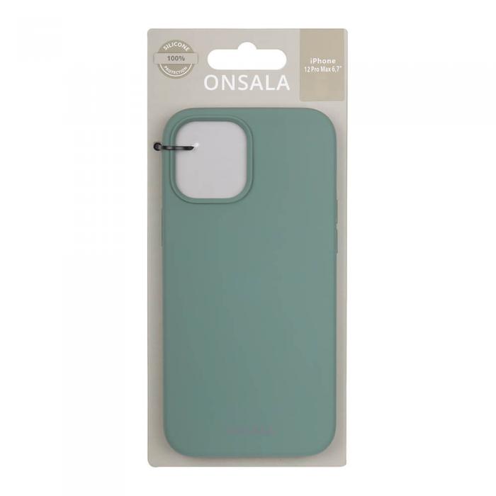 Onsala - Onsala Mobilskal Silikon Pine Green iPhone 12 Pro Max