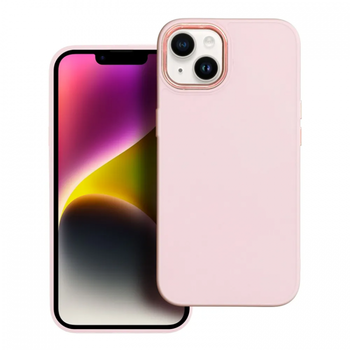 A-One Brand - iPhone 15 Pro Mobilskal Frame - Rosa