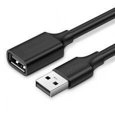 Ugreen - UGreen USB female - USB male Kabel extensionssladd 2m Svart