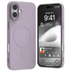 Mercury - Mercury iPhone 16 Plus Mobilskal MagSafe Semi-Silikon - Lilac Lila