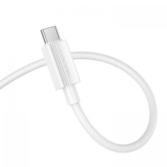 Hoco - HOCO USB-A Till USB-C 1m Kabel 3A X107 - Vit