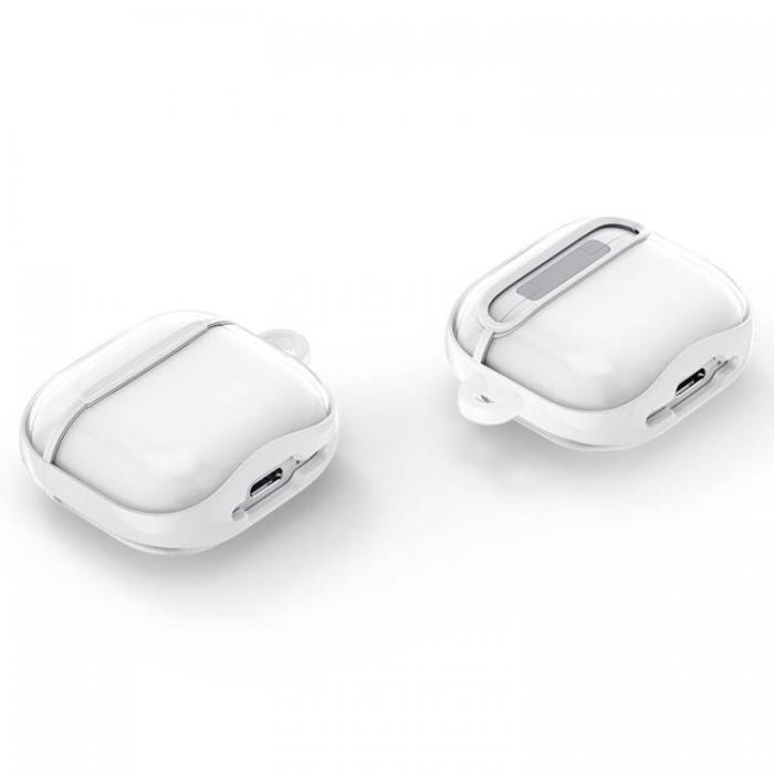 Spigen - Spigen Apple Airpods 4 Skal Ultra Hybrid - Jet Vit