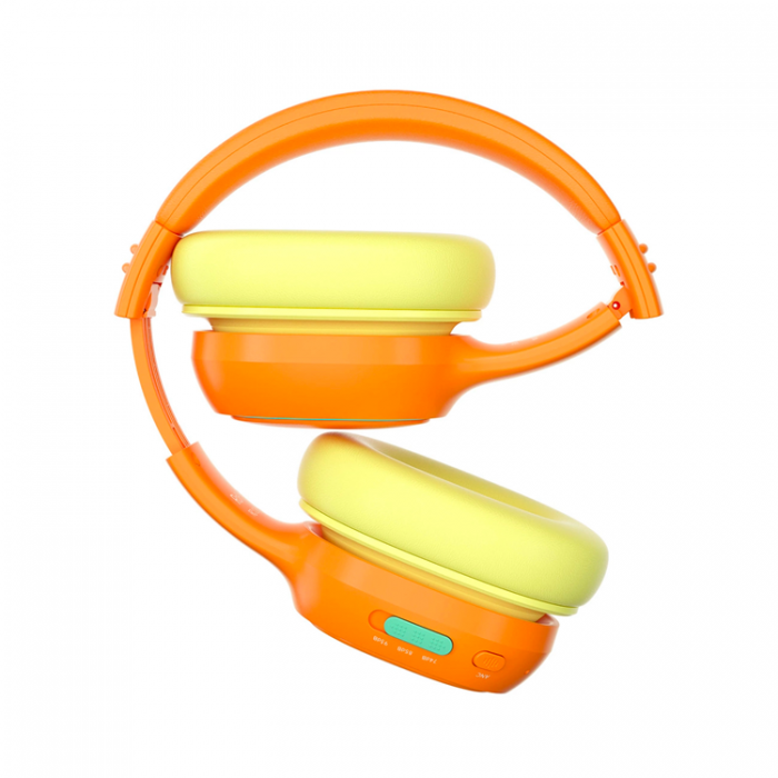 Tronsmart - Tronsmart Over-Ear Trdlsa Hrlurar ANC till Barn Safe KH03 - Orange