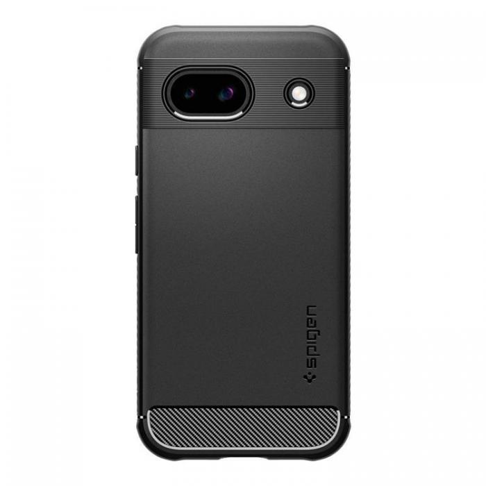 Spigen - Spigen Google Pixel 8A Mobilskal Rugged Armor - Matte Svart