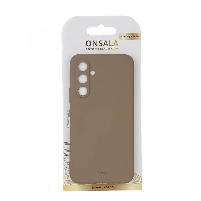 Onsala - ONSALA Galaxy A54 5G Skal Silikon - Sand