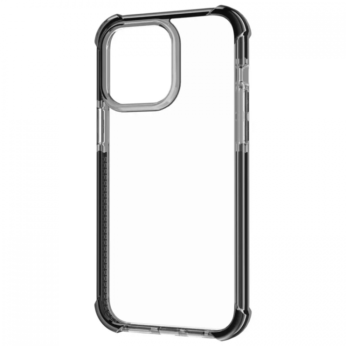 Taltech - iPhone 14 Pro Max Mobilskal Clear Shockproof - Svart