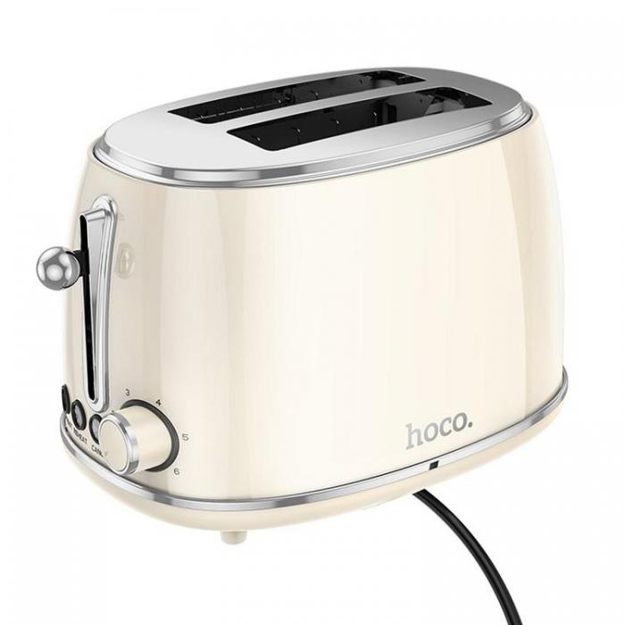 Hoco - Hoco Retro Brdrost 850W HE50 - Milky Vit