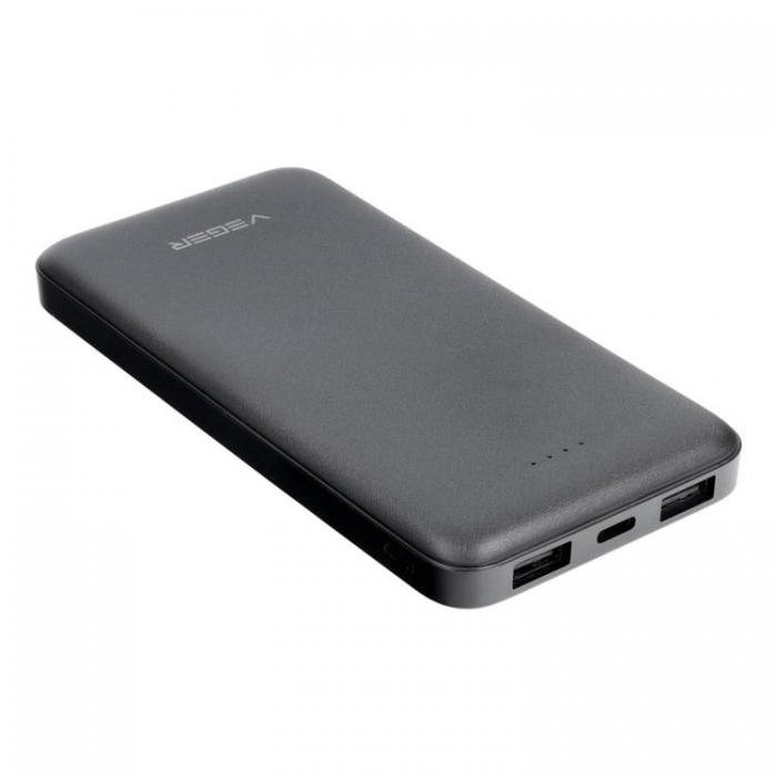 Veger - VEGER powerbank 10 000 mAh 2A A10 (W1065) black