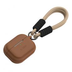 Tech-Protect - Tech-Protect Airpods Pro 1/2 Skal Silikon Rope - Brun