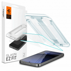 Spigen - [2-Pack] Spigen Galaxy S24 FE Härdat glas Skärmskydd EZ-Fit