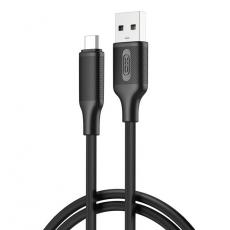 XO - XO USB-A Till USB-C Kabel 1m 3A NB265 - Svart