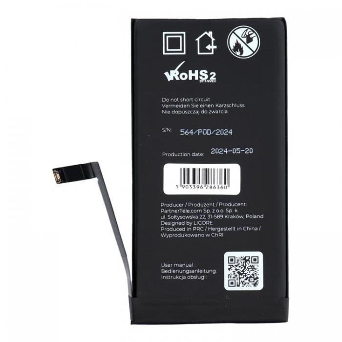 A-One Brand - iPhone 14 Plus Batteri 4325mAh Licore