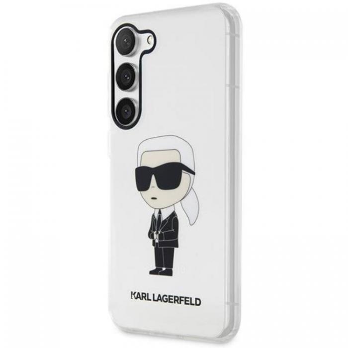 KARL LAGERFELD - Karl Lagerfeld Galaxy S23 Plus Mobilskal Ikonik Karl - Clear