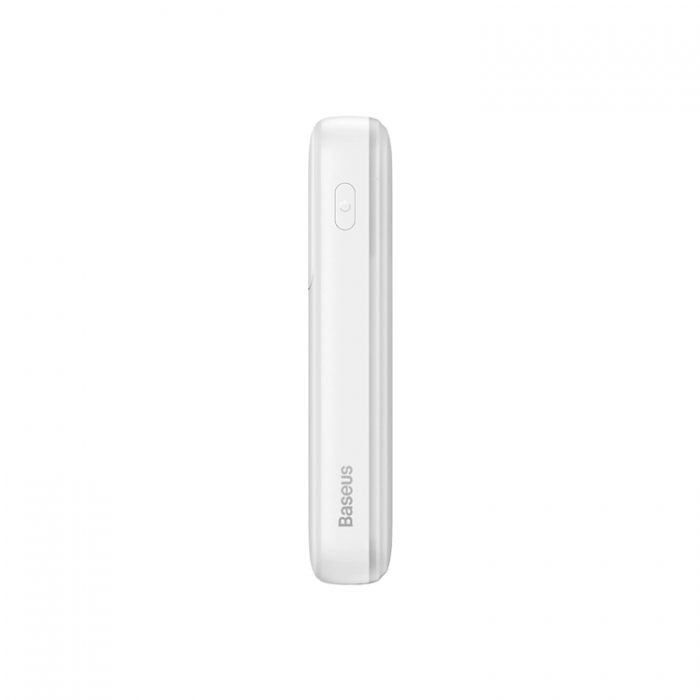 BASEUS - Baseus Powerbank med display 20000mAh 22.5W Comet Series - Vit