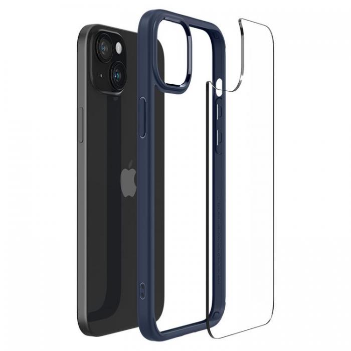 Spigen - Spigen iPhone 15 Plus Mobilskal Ultra Hybrid - Navy Bl