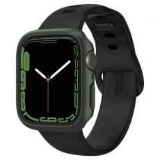 Spigen - Spigen Thin Fit Skal Apple Watch 7/8 45mm - Militärgrön